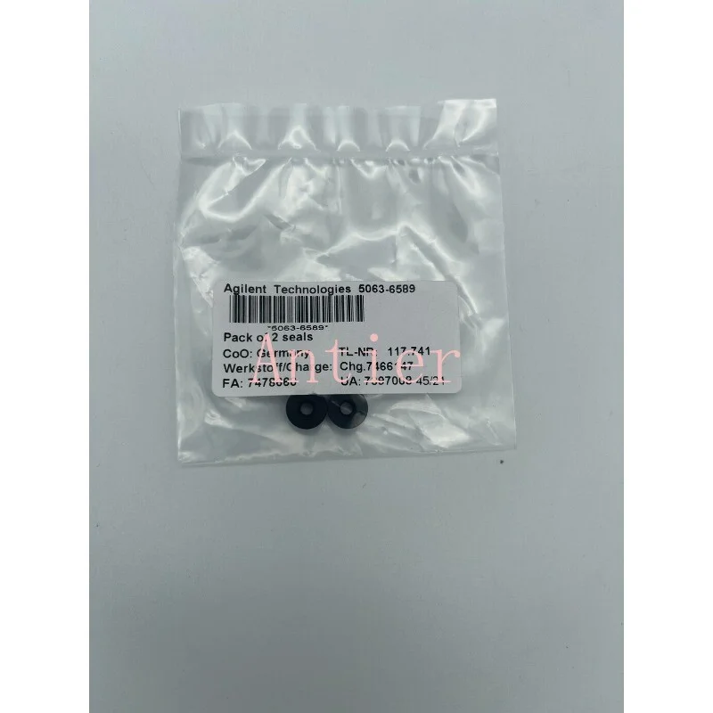 For Agilent part number 5063-6589, Black Piston Seals, 2/PK