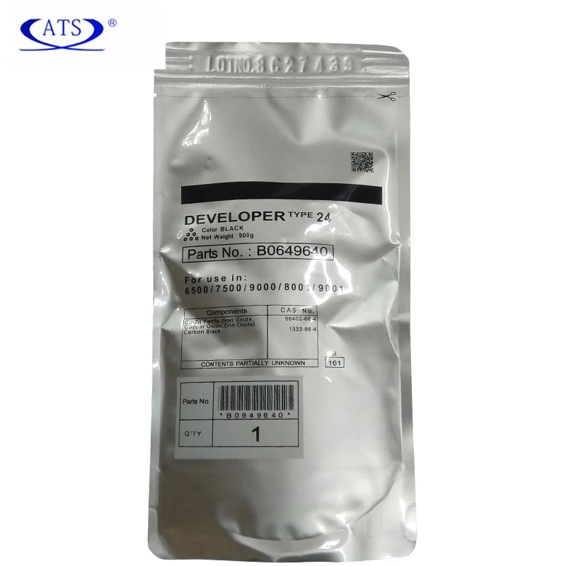 1PC B0649640 Developer Powder Type 24 For Ricoh Aficio 1060 1075 2051 2060 2075 MP5500 MP6000 MP6500 MP7500 MP9000 MP8001 MP9001