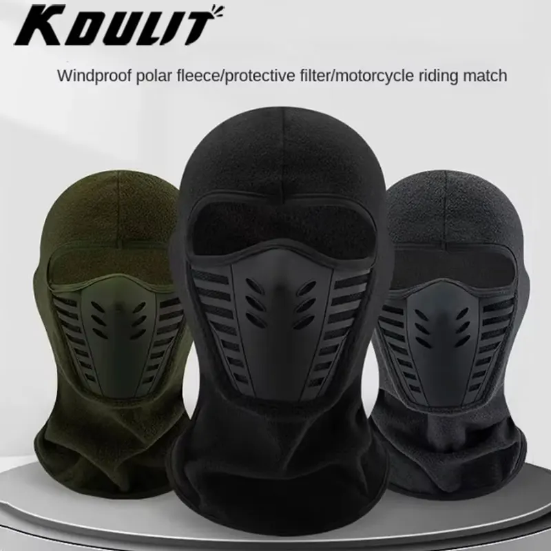 Winter Outdoor Motorcycle Mask Thermal Neck Full Face Mask K