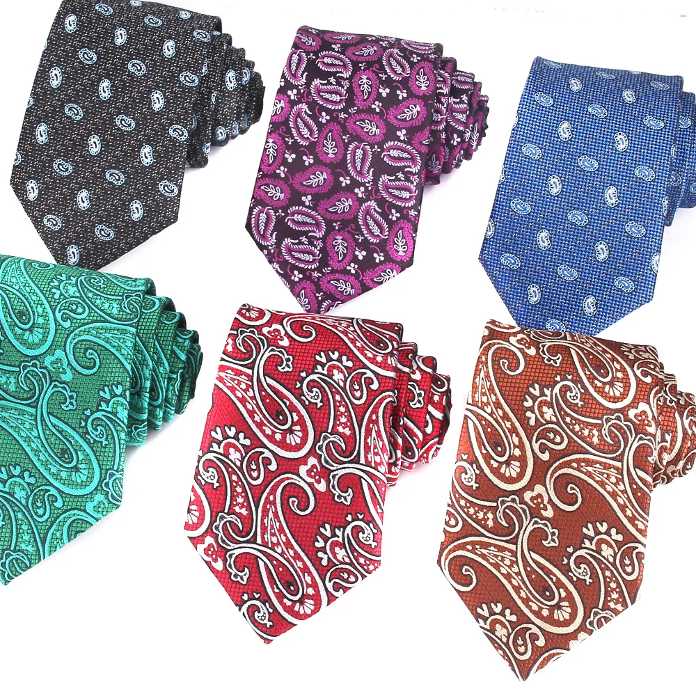 Paisley Skinny Neck Ties For Men Women Casual Bandanna Tie Suits Slim Ties Boy Girls Necktie Gravata Wedding Neckties For Gifts