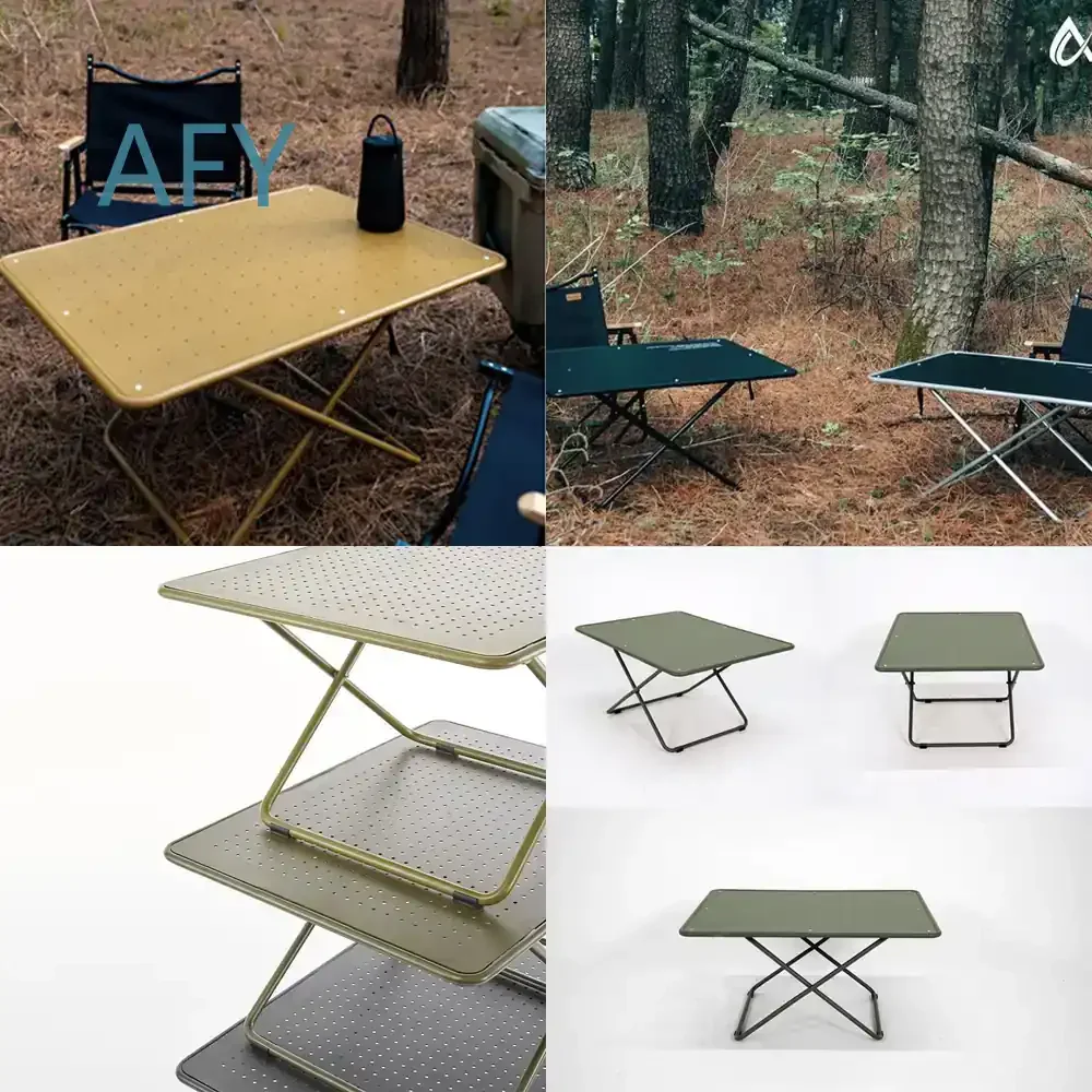 Ultra-Light Tactical Folding Table for Military Outdoor Camping British Army Command Aluminum Portable Lightweight Folding