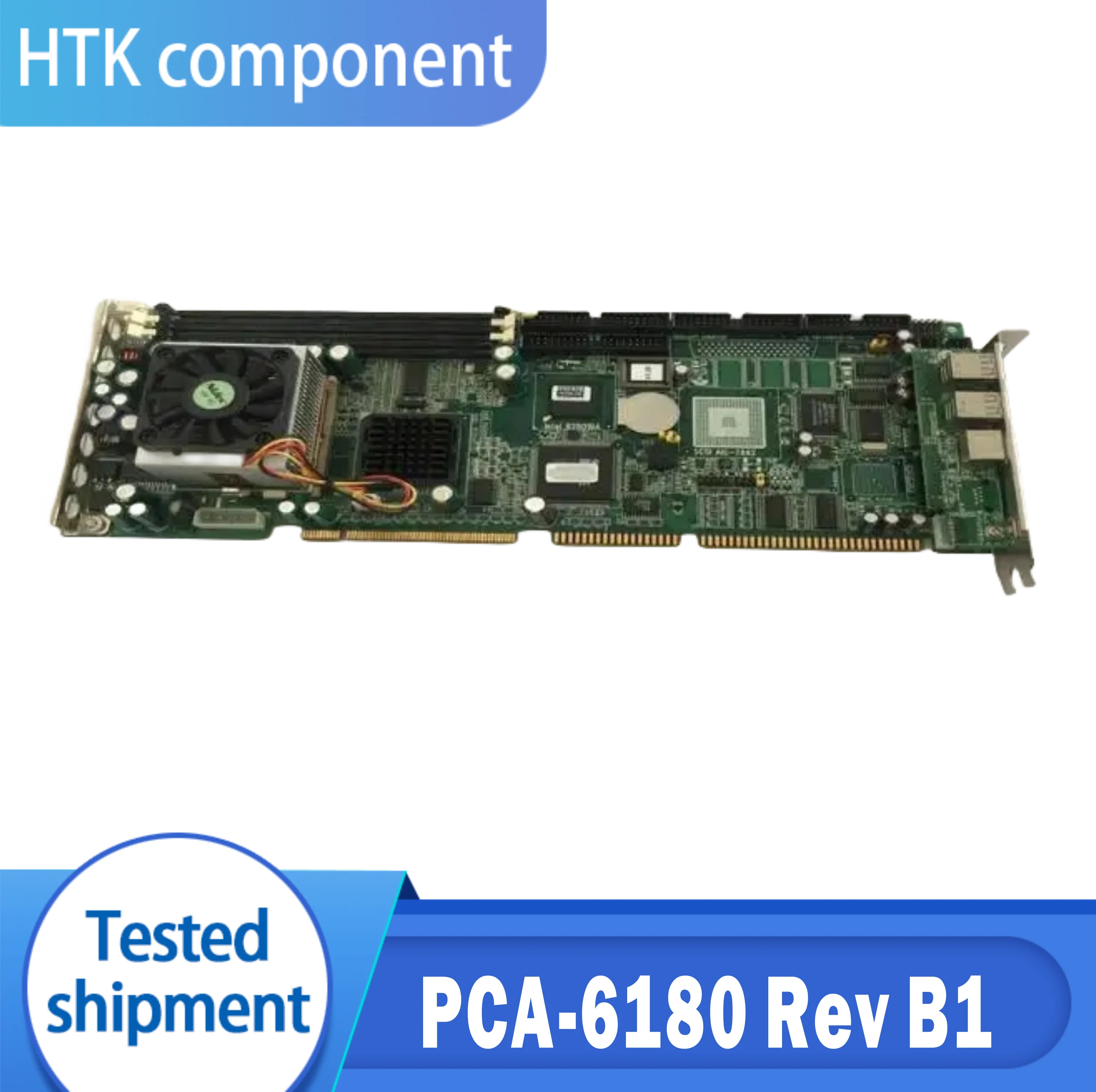 

100% working well Original PCA-6180 Industrial Control Board PCA-6180 Rev B1 Long Card
