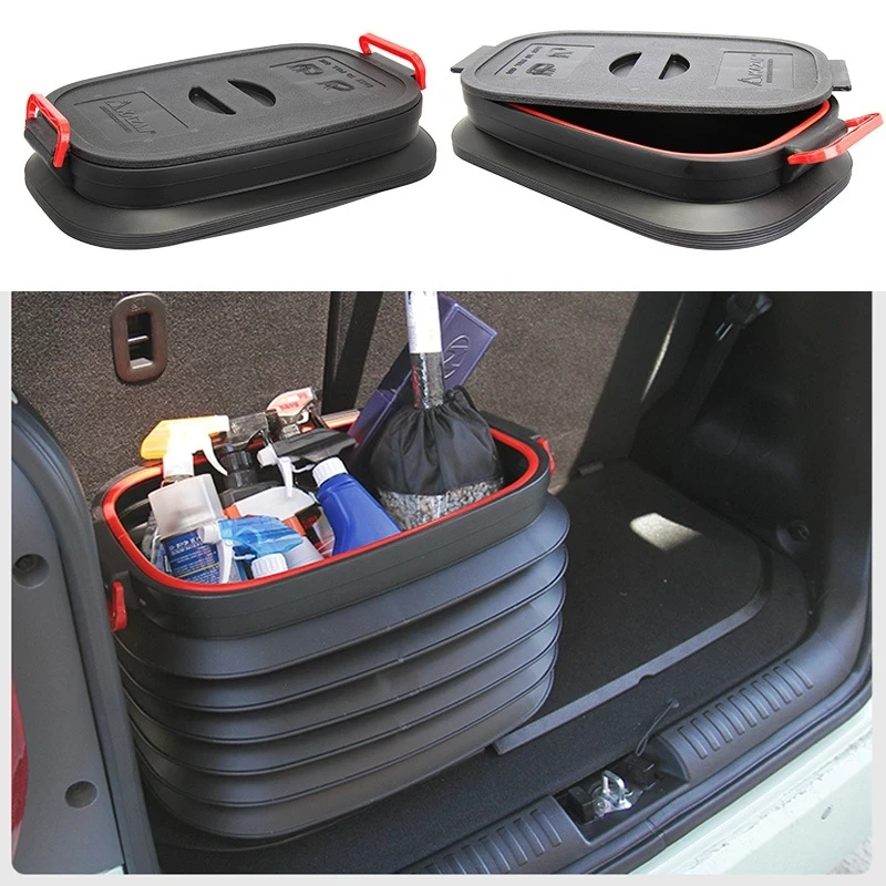 18L Collapsible Bucket Portable Telescopic Storage Bucket Foldable Car Wash Bucket Outdoor Travel Fishing Pails Household Items