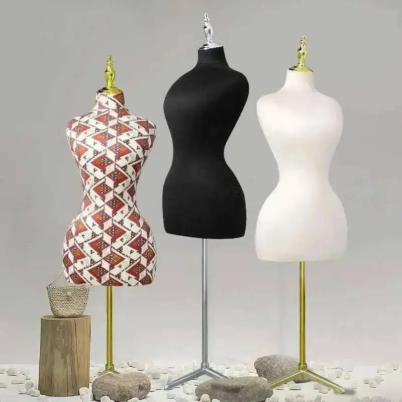 

Mannequin Sexy Female Large-size Clothing Store Half-length Figure Display Stand Cloth Half-length Fake Mannequins European C