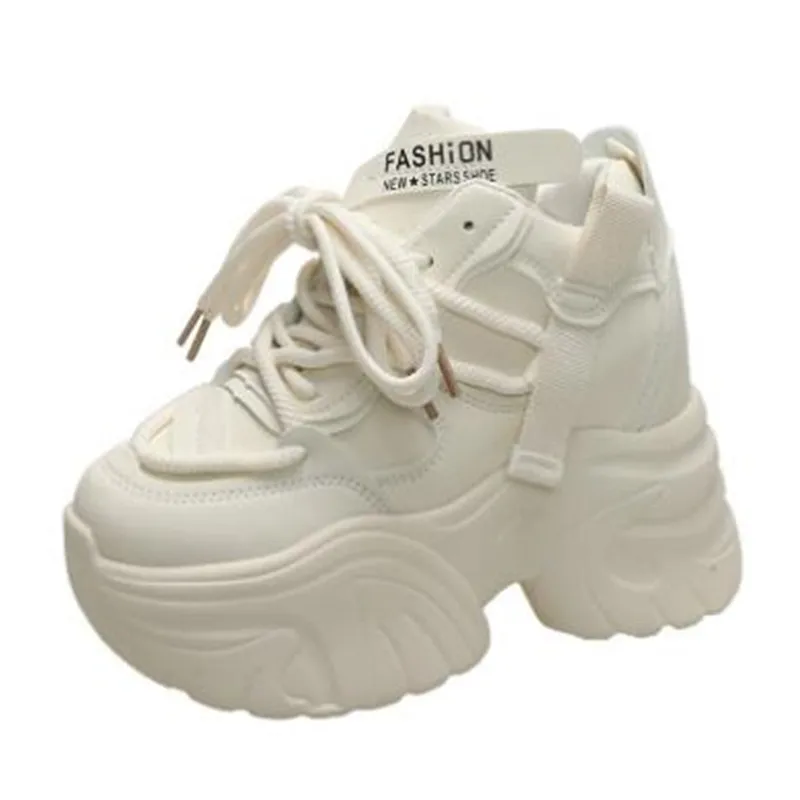New Autumn Winter Women Warm Sneaker High Platform Fur Snow Shoes Fashion Ladies Trainers Chunky Sneakers Woman Zapatillas Mujer