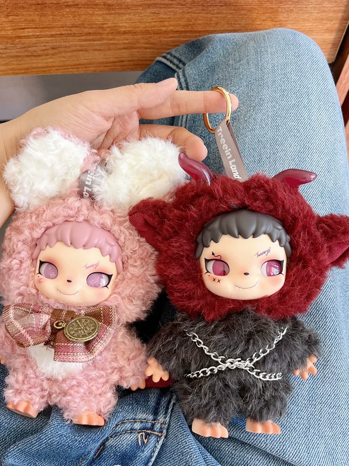 

Treein Land Tinnaya Witch Game Blind Box Vinyl Plush Bag Charm Collectible Fashion Designer Toy Surprise Gift For Adults Doll