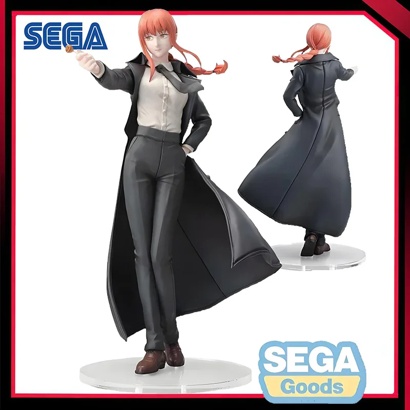 

IN Stock Original Genuine SEGA Chainsaw Man 22cm Makima Anime Girl Action Figure Collection Model Doll Boy Toys Statue Ornament
