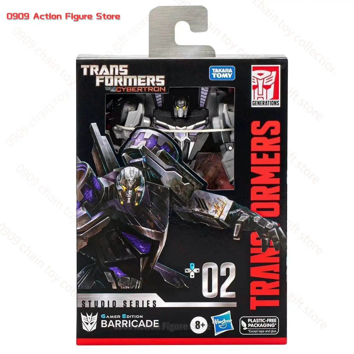

Hasbro transformed toys WFC series D-level SS-GE02 roadblock reinforced robot model Toy collection gifts in stock