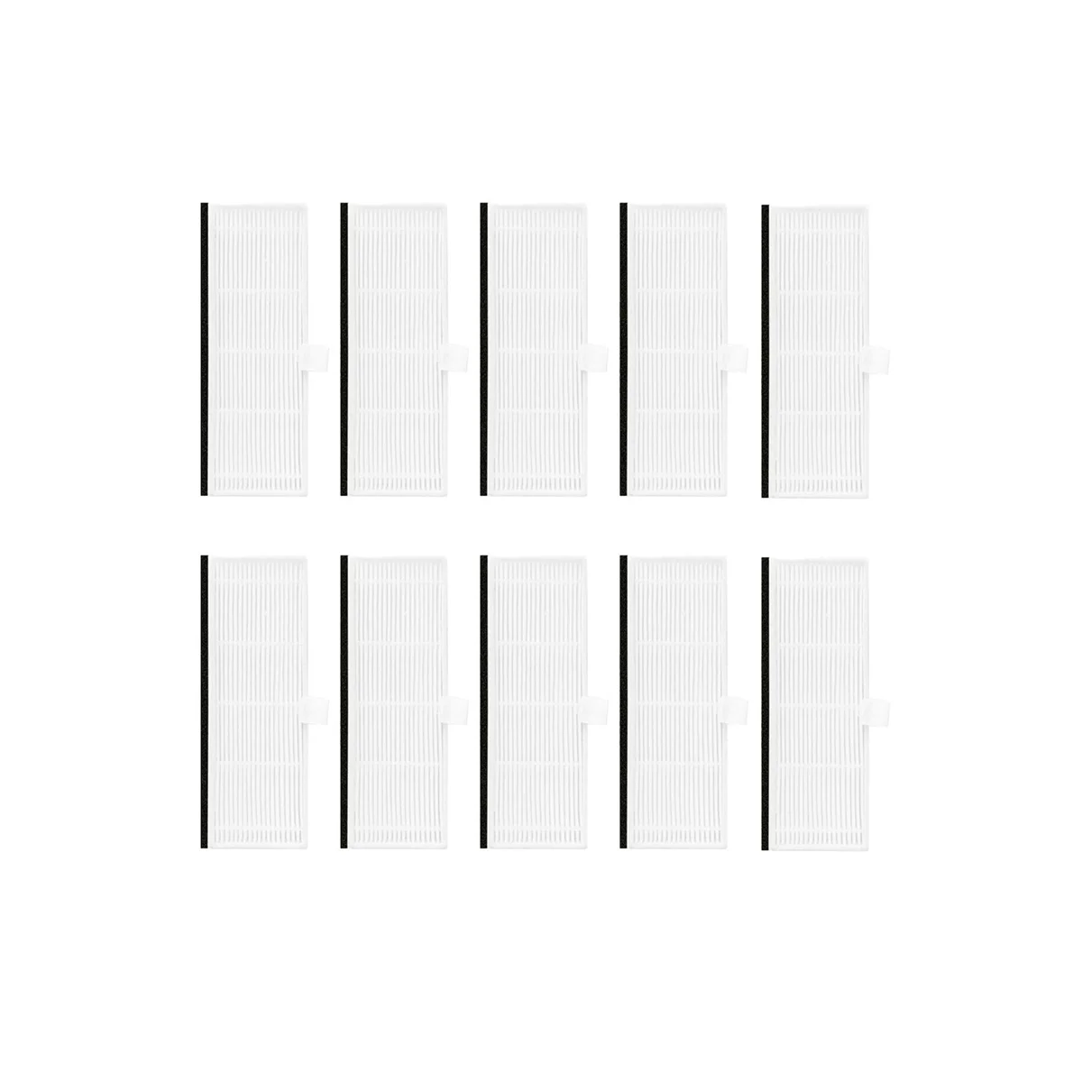 فلتر مكنسة كهربائية 10 قطعة فلتر Hepa بديل لمرشح HEPA للمكنسة الكهربائية ذاتية التفريغ A90+