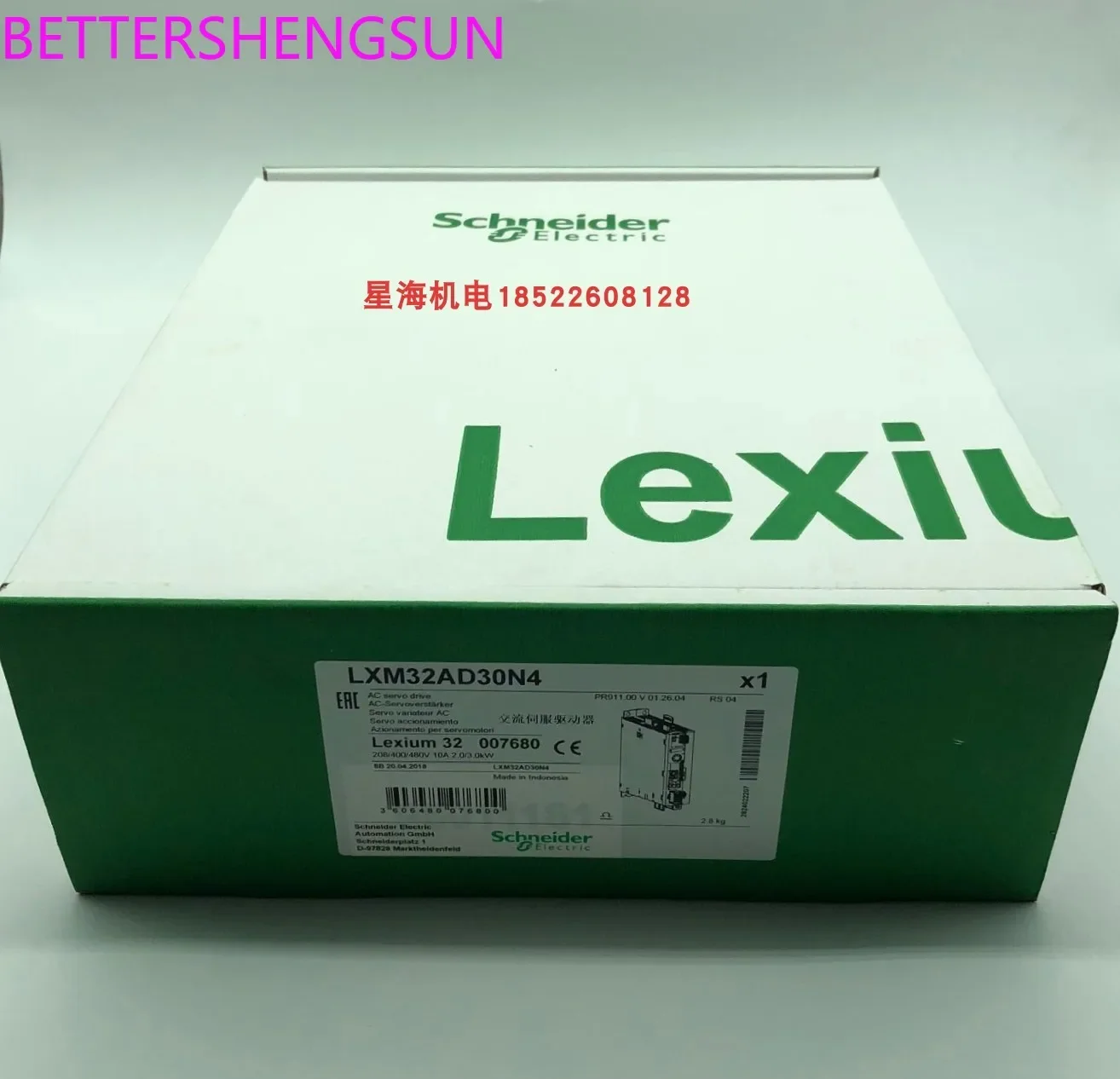 

LXM32AD30N4 Servo Drive