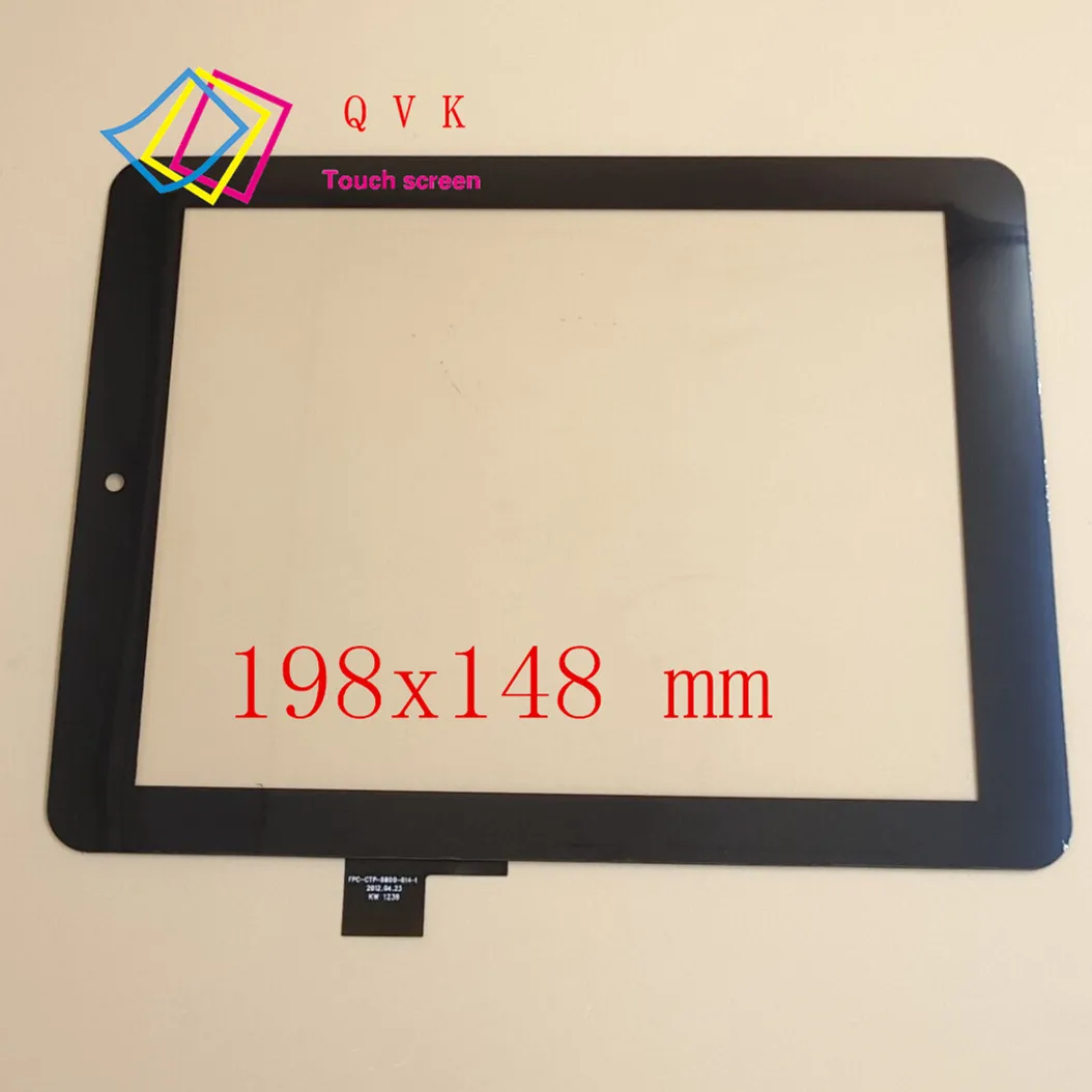 F0264 KDX XDY F0264X 8 "inci untuk prestigio multipad 8.0 2 PMP5780D PRIME DUO PMP5580C layar sentuh Sensor kaca digitizer