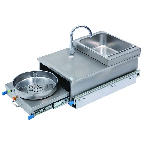 

Sliding-out Kitchen Gas Stove and Sink Combination Unit for RV Motorhome caravan Campervan GR-C006B