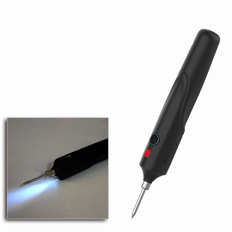 Cordless Electric Soldering Iron Wireless USB Electric Soldering Iron Three-Speed Temperature Control Soldering Iron