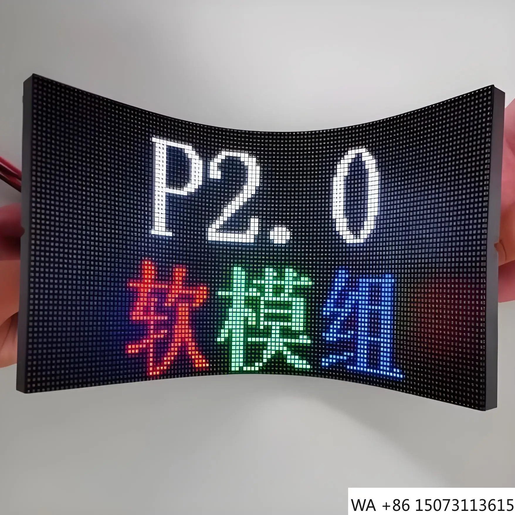 

P2 LED Soft Film Screen - Customizable Shapes & Designs for Mall Advertising
