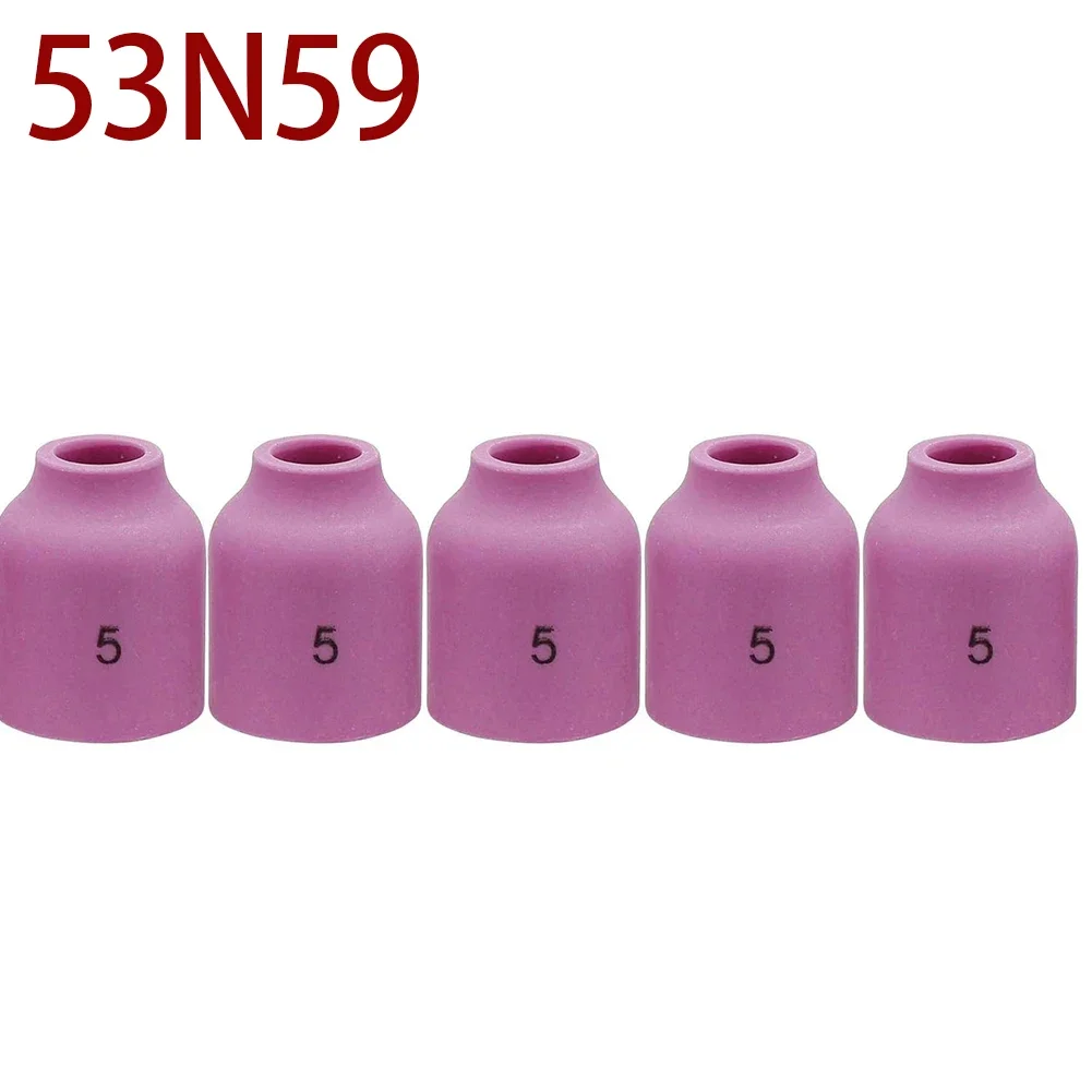 

5PK TIG Gas Lens Alumina Nozzle Ceramic Cup For SR WP- 9/20/25 TIG Welding Torch TIG Gas Lens Alumina Nozzle Ceramic Cups