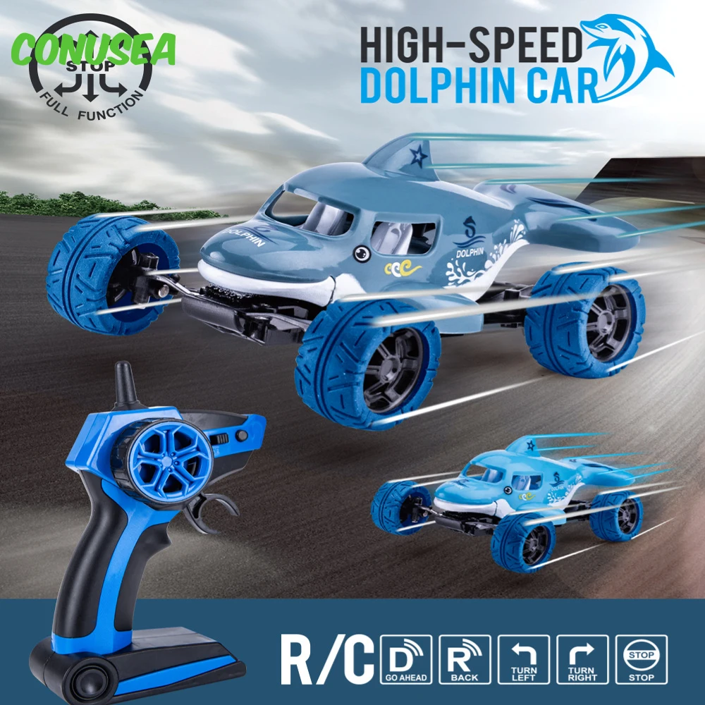 

1/32 Rc Car 2.4G Remote Controlled Cars Rc Racing Mini Shark Vehicles Children Outdoor Electric Machine Toys for Boys Kids Gifts