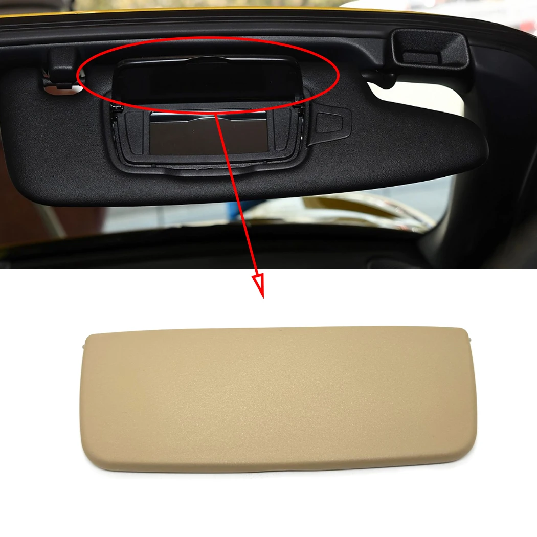 

Sun Visor Vanity Mirror Cover For Porsche 911 991 718 Boxster Cayman 981 982 ,982857551 ,982857551T 982857551AR