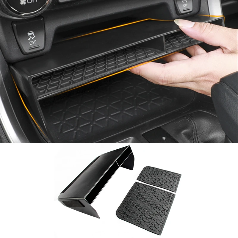 Car Central Console Storage Box Organizer Container Tray Cover For Toyota RAV4 XA50 2019 2020 2021 2022 2023 2024 RAV 4 Hybrid