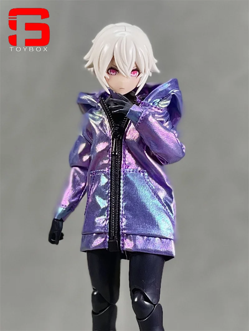 ملابس جندية نسائية بغطاء رأس بسحاب ، واقي من الشمس واقي من الرياح ، 6 "شكل حركة ، دمى جسم ، مقياس ، متوفر #5