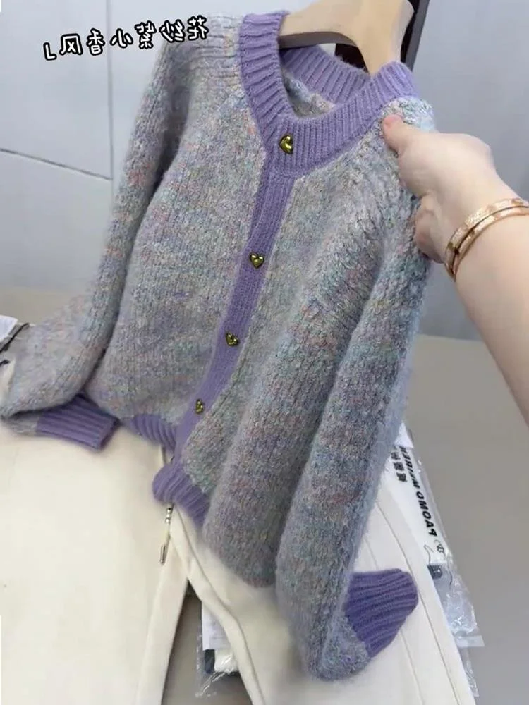 Rétro artistique Floral T pull Cardigan femmes longue Sve décontracté Sle automne hiver nouveauté Ele belle