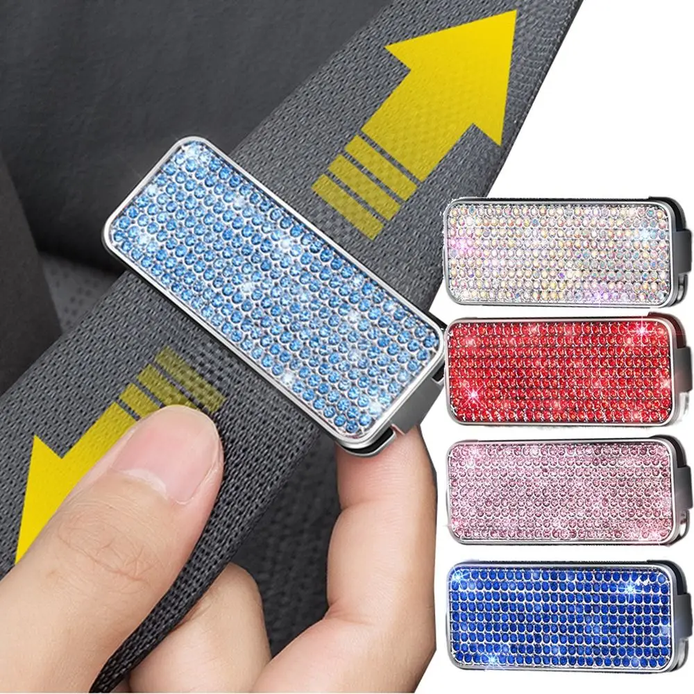 

Anti-slip Car Seat Belt Adjuster Shock-absorbing Thickened Sponge Vehicle Seat Belt Buckle Clip Adjustable Easy To Install