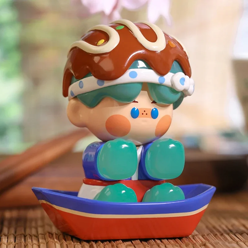 

POP MART PINO JELLY Delicious World Series, оригинальная слепая коробка, загадочная коробка, сумка для догадок, игрушки, кукла, милая аниме-фигурка, орнамент, сбор
