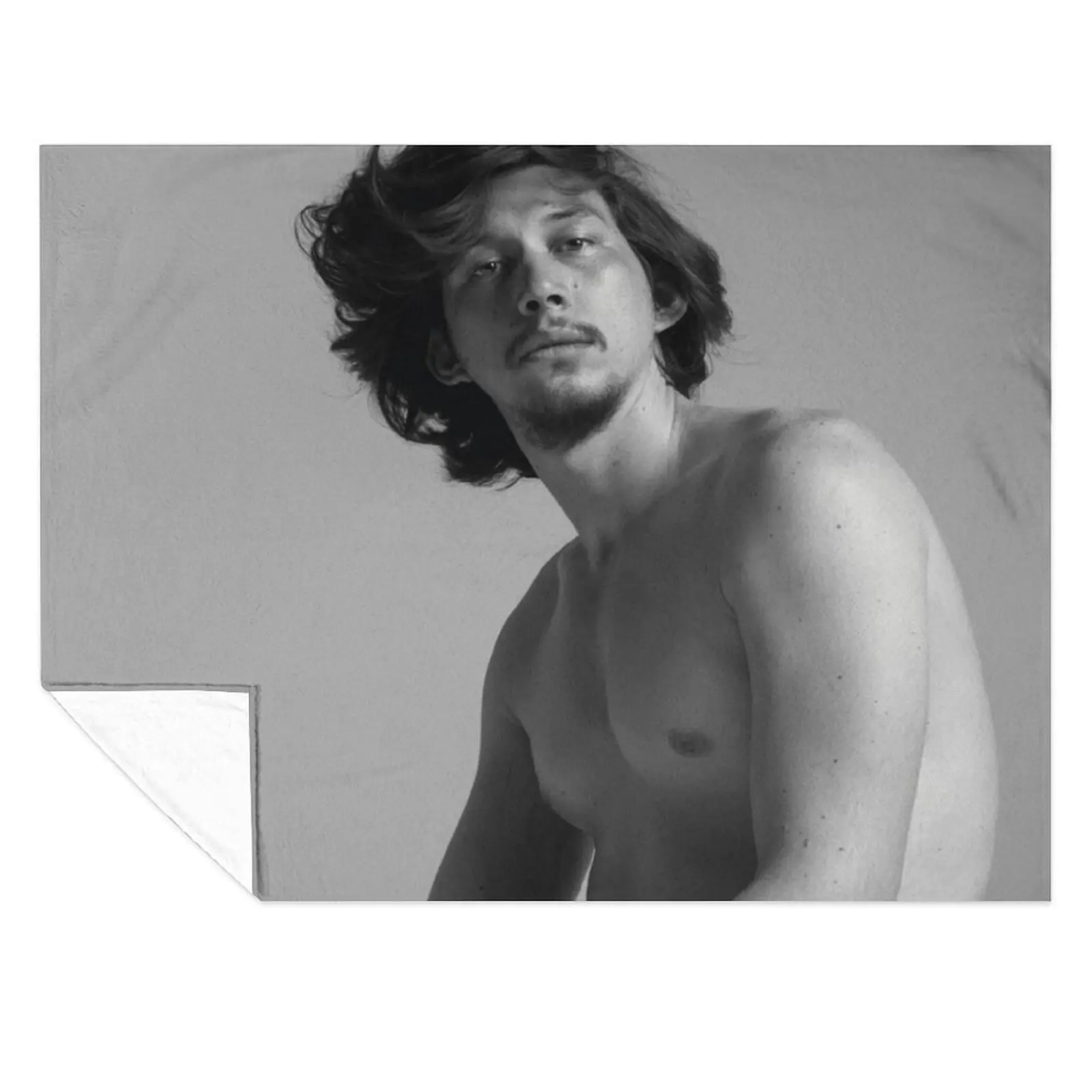 

Adam Driver Throw Blanket Single Quilt Soft Beds Personalized Gift Blankets