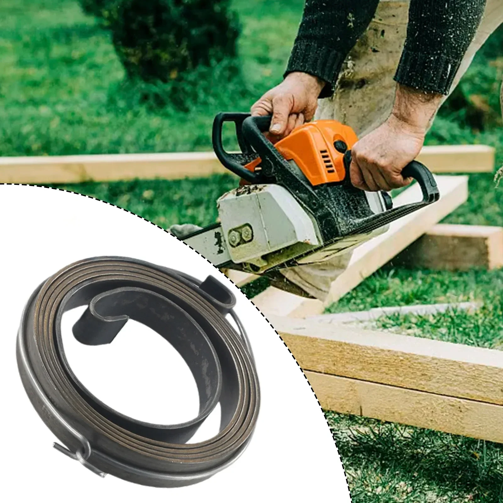 10.3mm Repeteerstarter Lente Voor Kettingzaag 5200 5800 52cc 58cc Saw Rewind Starter Vervanging Gereedschap Accessoires