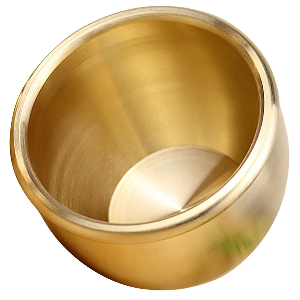 

Brass Incense Burner Round Golden Incense Stick Holder Indoor Aromatherapy Tabletop Desktop Decoration Elegant Censer Ornament