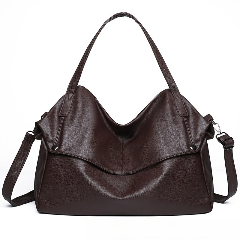 

Women's Premium Shoulder Bag with Large Capacity Minimalist Casual Work Travel Commuter Crossbody Bag