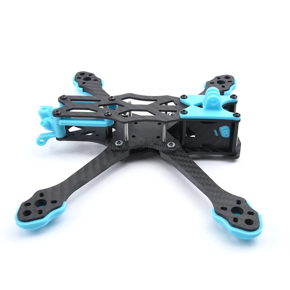 Nowy 5 Cal 225mm 225 z włókna węglowego FPV 5 Cal zestaw ze szkieletem z 5.5mm ramię dla APEX O3 FPV Freestyle RC Racing Drone