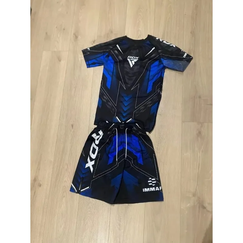 Image of 2026 Sommer Neues Kampf-Trikot Atmungsaktives Fan-T-Shirt Lässiges Rundhals-Kurzarm-Box-Oberteil für Erwachsene und Kinder