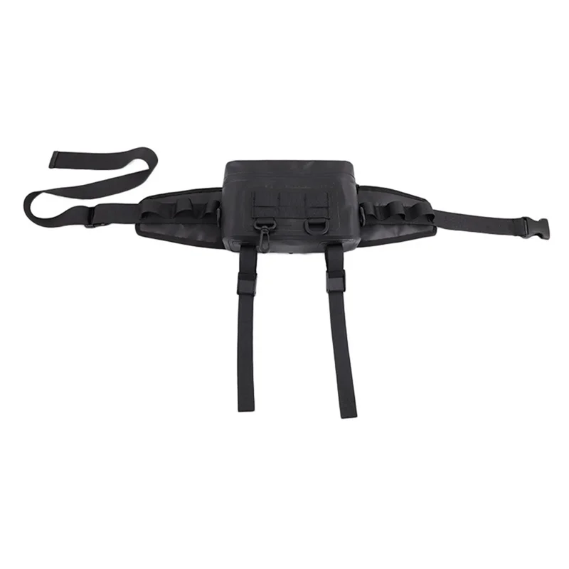 AED2-حقيبة خصر للتخييم البري، حقيبة طُعم ذات سعة كبيرة، حقيبة صنارة صيد متعددة الوظائف، حزمة مراوح صيد مقاومة للماء