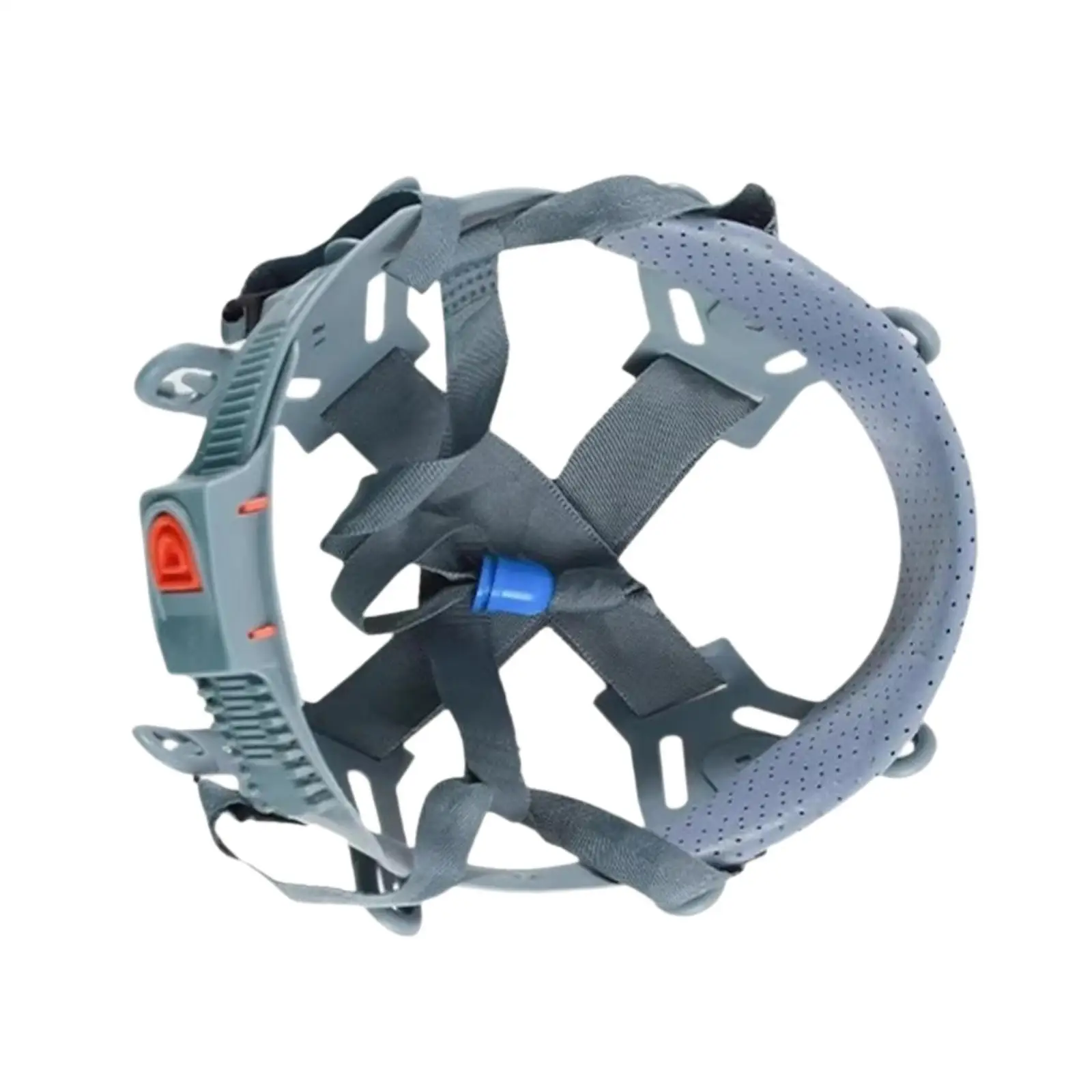 8 Point Hard Hat Liner Ratchet Suspension Replacement for Round Helmets Adjustable Headband 58-64cm Anti Slip Bump Cap Insert