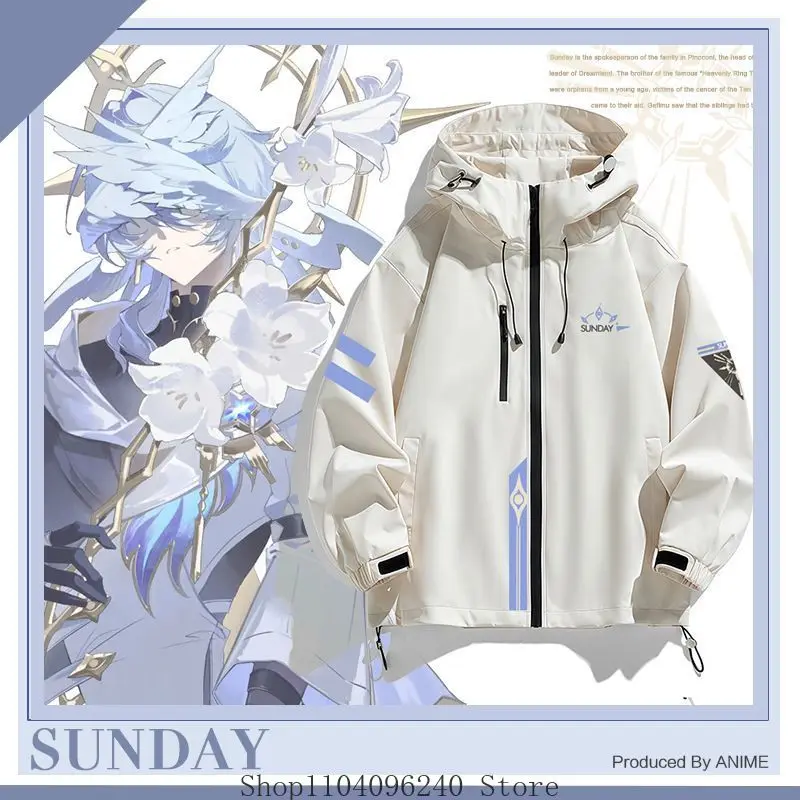 

Honkai: Star Rail Trailblazer Phainon Anime Cosplay Long Sleeve Jacket Unisex Coat Zipper Hooded Sweatshirt Top Cosplay Costume