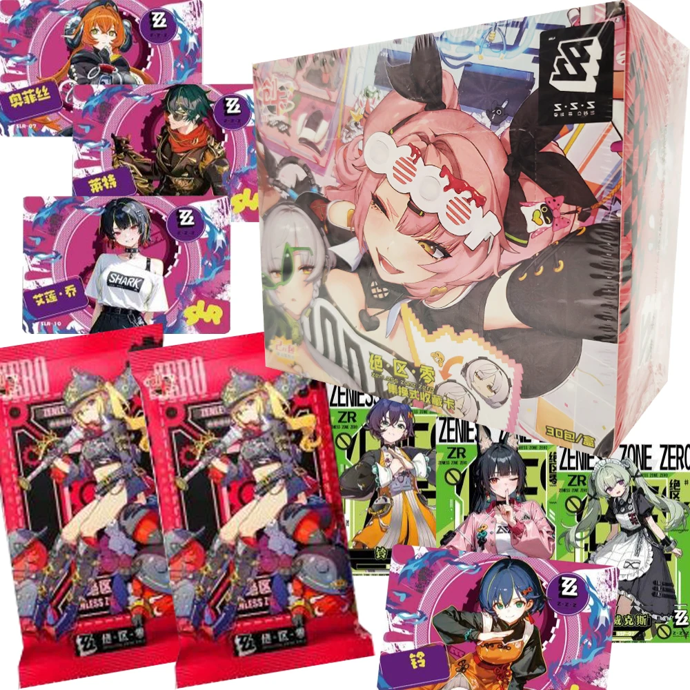 

Wholesale Zenless Zone Zero Collection Cards Anby Demara Nicole Demara Game Cute Girls Unique Cool Figure Cards Friend's Gifts