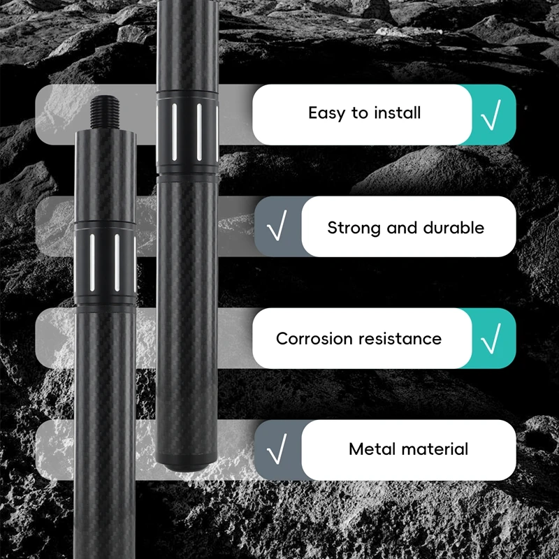 Telescopische Pool Cue Extension Pool Cue Extensie Verstelbare Cue Extensie Voor Outdoor Biljart