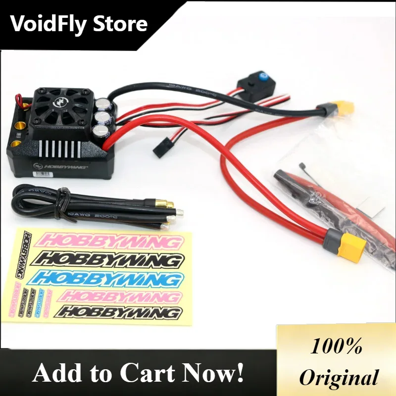 VoidFly EzRun MAX6 V3 Waterproof ESC 160A For 1/6 1/7 Electric RC Cars Brushless Motor Speed Controller