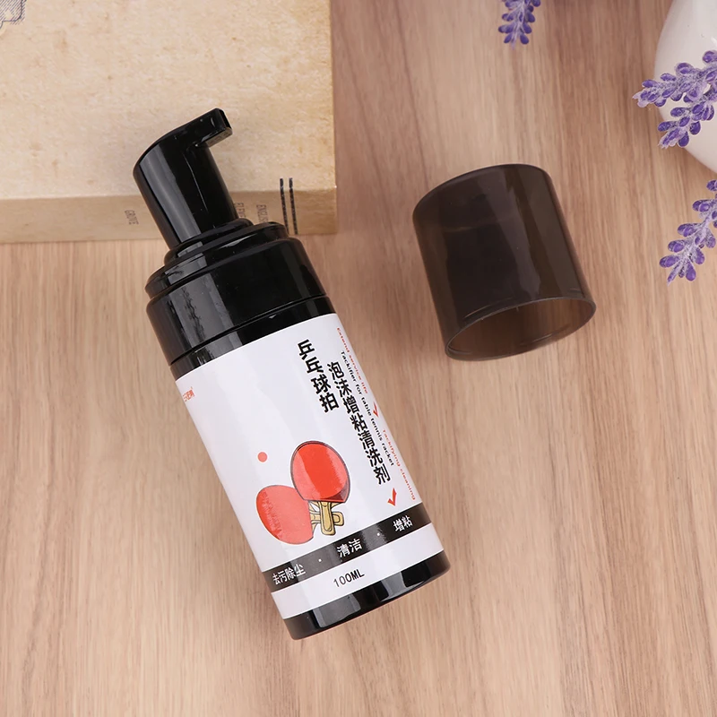 100ML Table Tennis Bat Cleaning Racket Cleaner PingPong Paddle Care Spray Paddle Cleaning Spray Agent Bottle For PingPong Bat