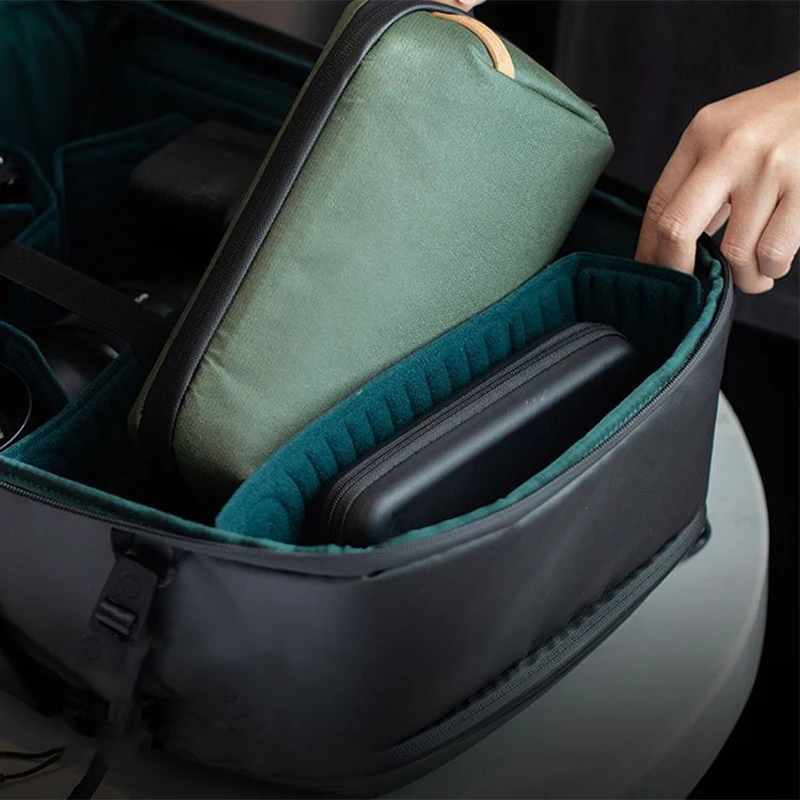 Dry Wet Separation Waterproof Toiletry Bag | Large Capacity Cosmetic Case for Business Trips | Bathroom Storage Bag