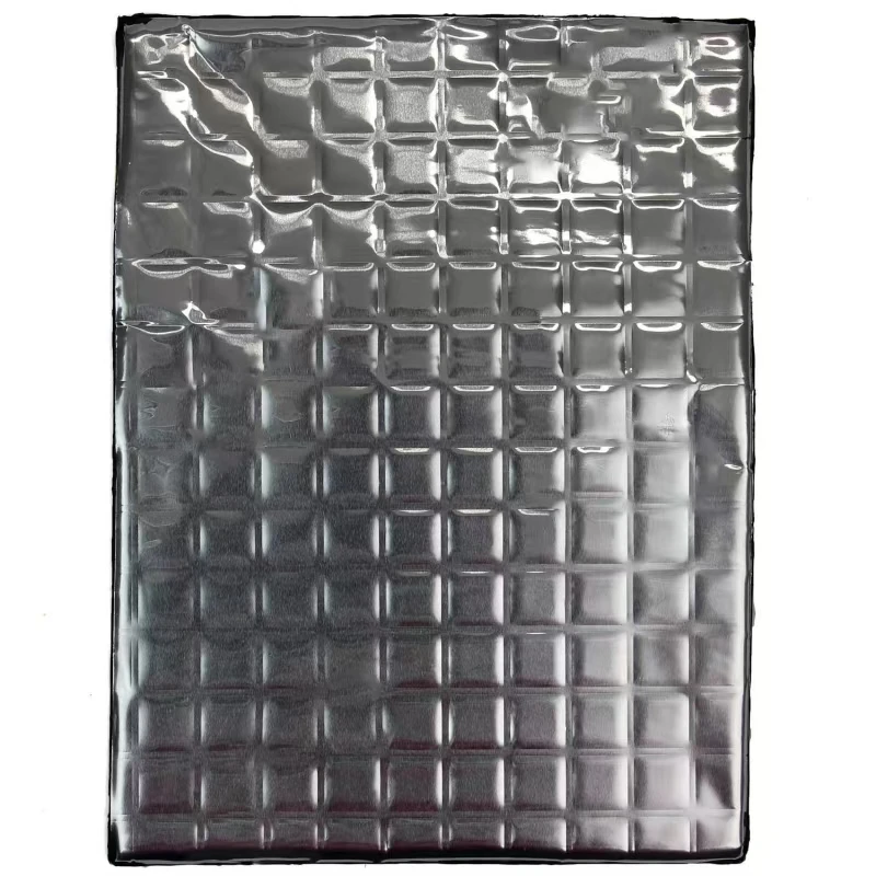 10pcs Car Van Vibration Damping And Noise Reduction Mat Car Sound & Heat Insulation Cotton Mats Sound Deadening Proofing Mat