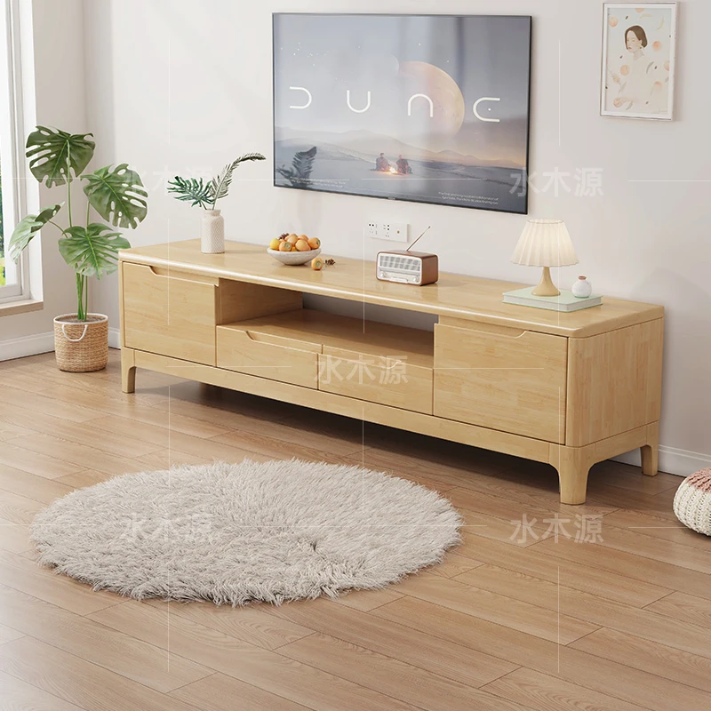 Floor Movies Tv Stands Aesthetic Organizer Designer Entertainment Tv Stands Coffee Retro Filing Wood Muebles Home Furniture