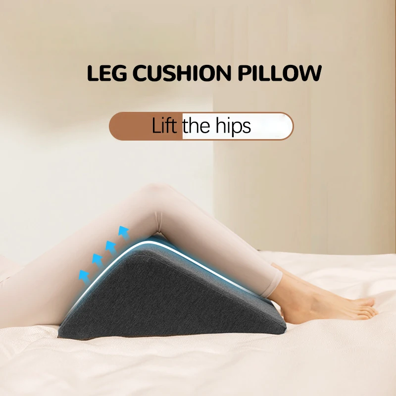 Leg Pillow Elevation Blood Circulation Leg Wedge for Elevation for Swelling Leg Elevating Pillow After Surgery Washable Cover