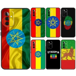 Ethiopia Flag Case For Samsung Galaxy A34 A54 A14 A13 A33 A53 A12 A32 A52 A71 A51 A25 A55 A35 A15 Cover