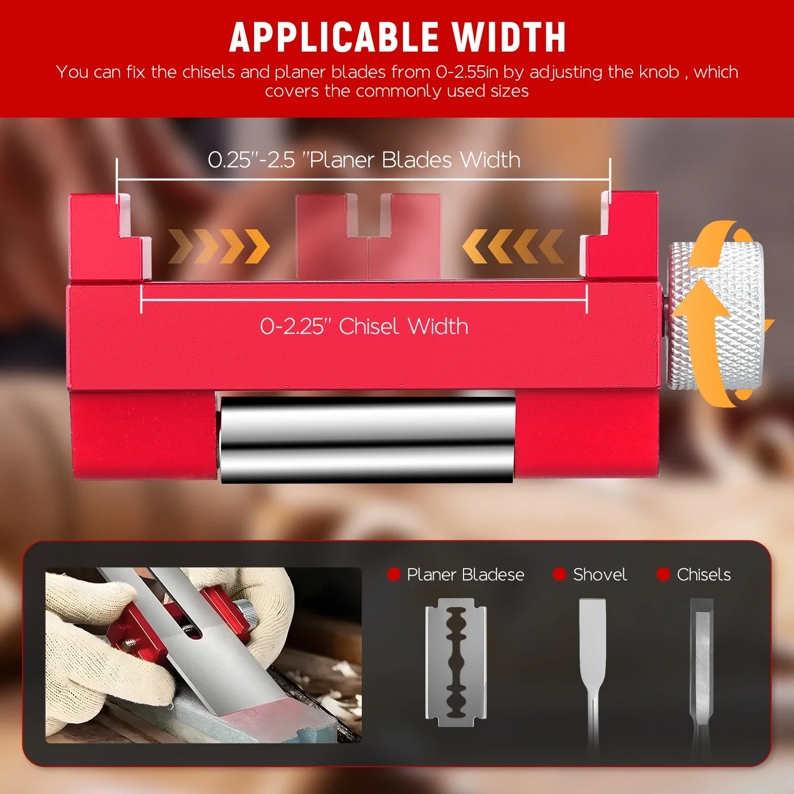 Chisel Honing Guide Stainless Steel Adjustable Jig Guide Tool For Metal Wood Chisel Abrasive Sharp Fixed Angle Sharpener Kit