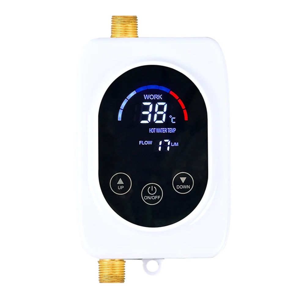 For Instant Heating 3800W Electric Water Heater Quick Heating Energy Saving Suitable for Home Use Balcony Kitchen Washbasin