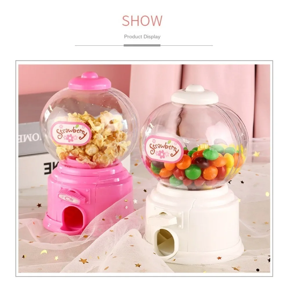 Portable Vending Sweets Candy Machine Children Bank Deposit Box Children's Money Saving Bank Dispenser  Lovers Gift Home Decor