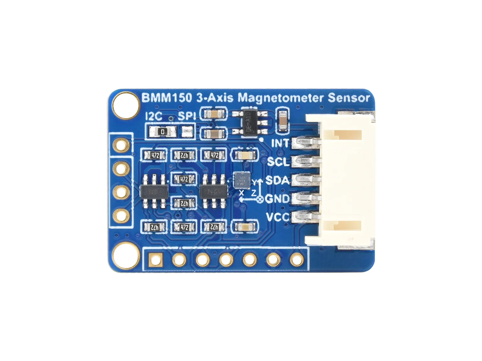 Sensor de magnetómetro de 3 ejes BMM150, Sensor de brújula Digital, medición de campo magnético, compatible con RPi/Pico/Arduino/ESP32