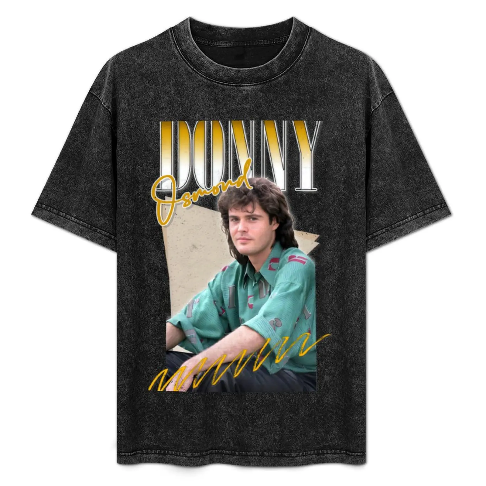 

Donny Osmond Retro Aesthetic Fan Design T-Shirt plus sizes tops shirts graphic tees Men's t-shirts