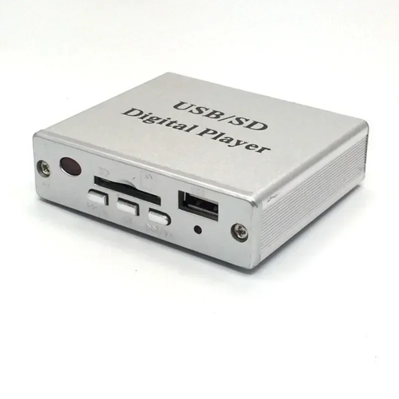 Nuevo Amplificador de potencia portátil MP3 SD USB reproductor de Audio lector 3 Control de teclado electrónico con control remoto